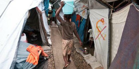 In den ersten 150 Tagen nach dem Erdbeben auf Haiti wurden 250 Vergewaltigungen gemeldet. © Michael Swan