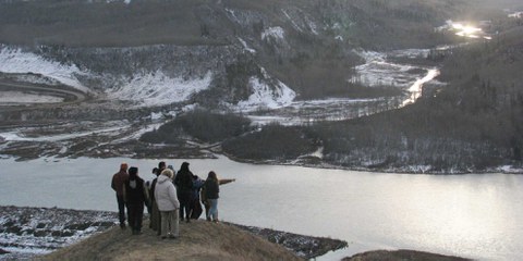 In der kanadischen Provinz British Columbia bedroht ein Staudammprojekt die Lebensgrundlage indigener Gemeinschaften: © Amnesty International Canada