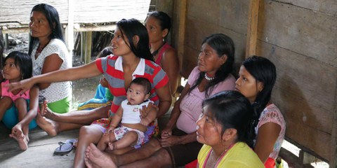 Die Wounaan-Gemeinschaften im Departement Chocó sind noch immer unmittelbar vom Konflikt betroffen. Juni 2017. © AI