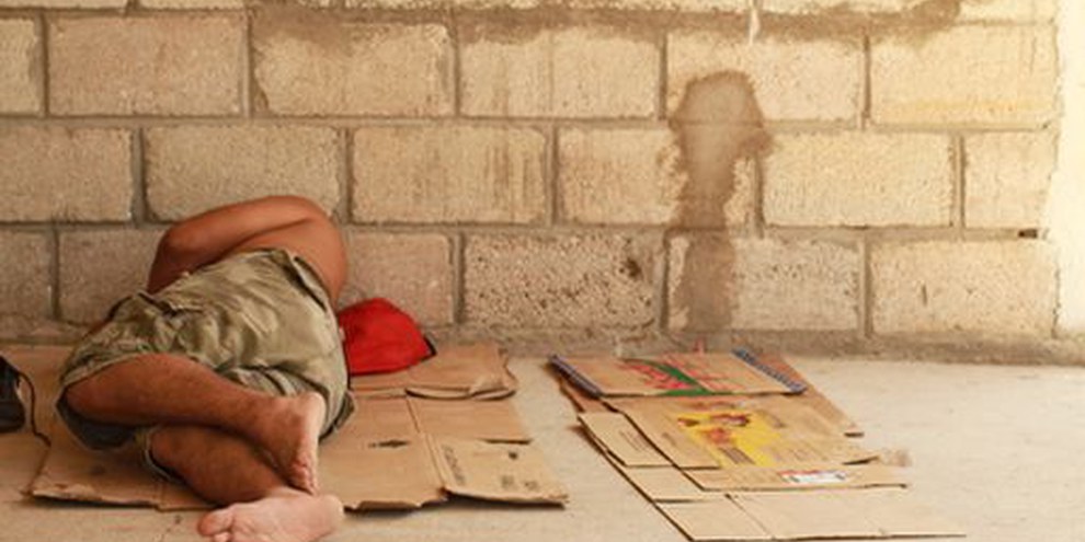 Zentralamerikanische Migranten werden auf ihrer Reise durch Mexiko zuwenig geschützt. April 2010. © Marc Silver