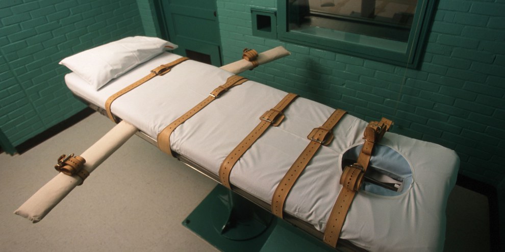 Eine Hinrichtungszelle in Huntsville, Texas. © Joe Raedle/Newsmakers