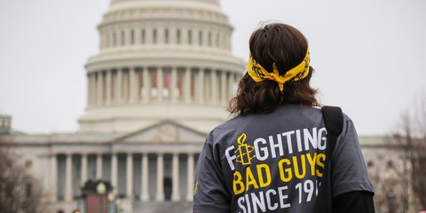 Women's March in Washington, 21. Januar 2017. © Amnesty International USA