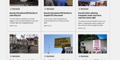 Stellungnahmen zu den Angriffen auf die Menschenrechte in den USA