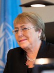 Uno-Menschenrechtskommissarin Michelle Bachelet. © OHCHR
