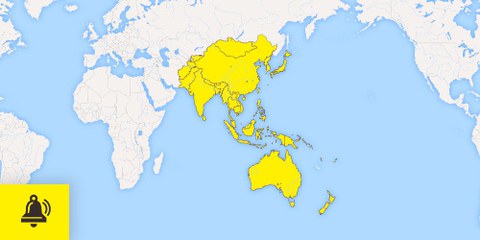 Asien und Pazifik Alerts abonnieren