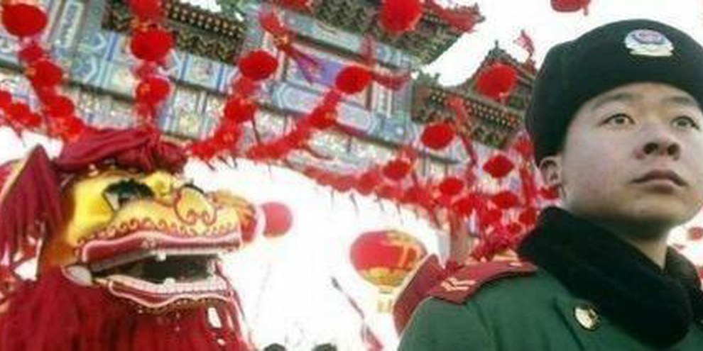 Feierlichkeiten in Peking.  © APGraphicsBank 