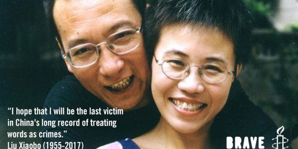 Liu Xiaobo, 1955-2017, und Liu Xia
