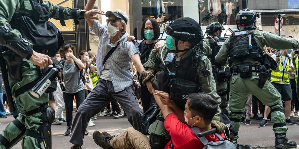 Hongkong: «Sicherheitsgesetz» gegen Demonstrierende
