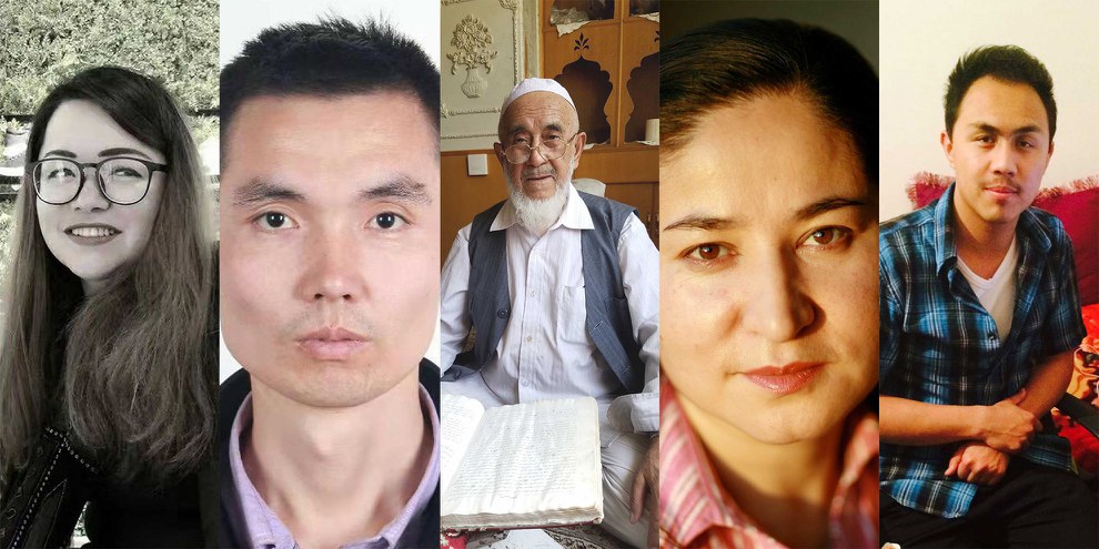 Hayrigul, Shattyq, Abiden, Rahile und Yiliyasijiang sind «verschwunden» oder werden willkürlich festgehalten, wie eine Million oder mehr andere Menschen in der Region Xinjiang © Privat. Klicken Sie auf das Bild, um weitere Informationen zu den fünf ausgewählten Fällen zu erhalten.