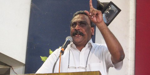 Rechtsanwalt Henri Tiphagne, Preisträger des Menschenrechtspreises von Amnesty Deutschland. © amnestyindia