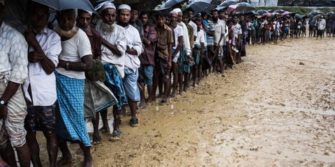 Geflüchtete Rohingya in Bangladesch © Amnesty International