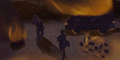 Illustration zur Krise in Myanmar © JC / Amnesty International