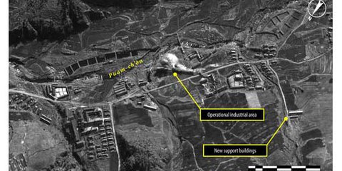Das Straflager Kwanliso 16 wurde ausgebaut, wie Satellitenbilder zeigen. © DigitalGlobe 2013/Analyse: AI
