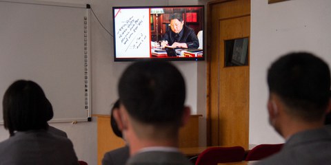 Menschen werden hingerichtet, weil sie südkoreanische Fernsehsendungen schauen © KIM WON JIN/AFP via Getty Images
