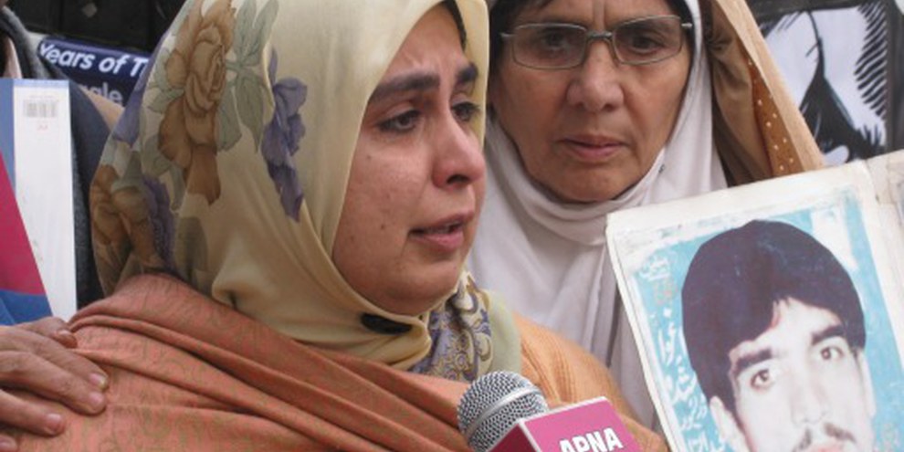 Amina Masood Janjua, Ehefrau eines Verschwundenen © Defence of Human Rights