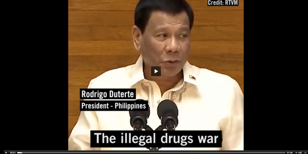 Dutertes «Krieg gegen die Drogen»