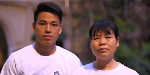 Trinh Ba Tu und seine Mutter Can Thi Theu © Privat