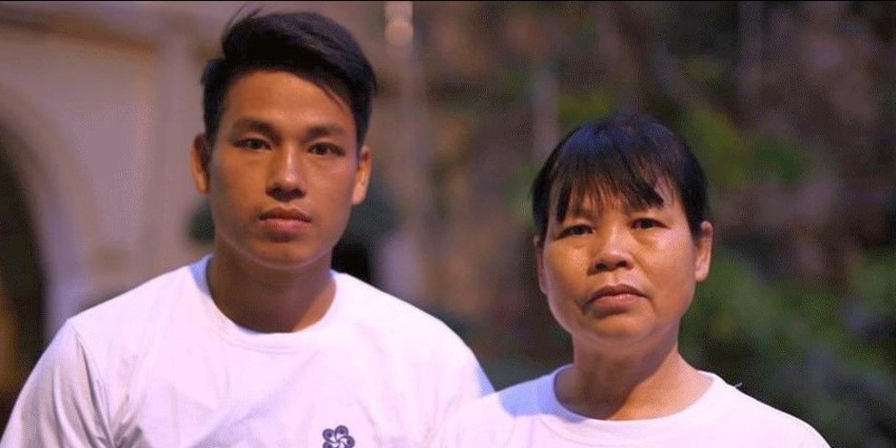 Trinh Ba Tu und seine Mutter Can Thi Theu © Privat