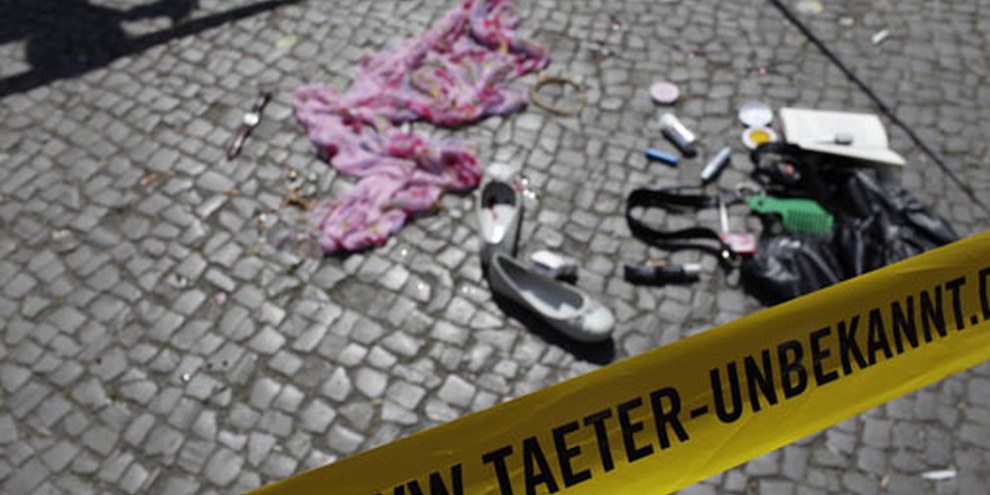 Polizeiübergriffe müssen untersucht werden: Aktion von Amnesty Deutschland © AI