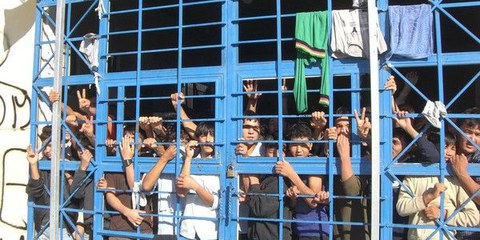 Auffanglager Lesvos, Griechenland ©UNHCR/L. Boldrini  