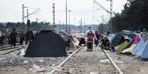 Flüchtlinge in Idomeni, 8. März 2016 © Amnesty International