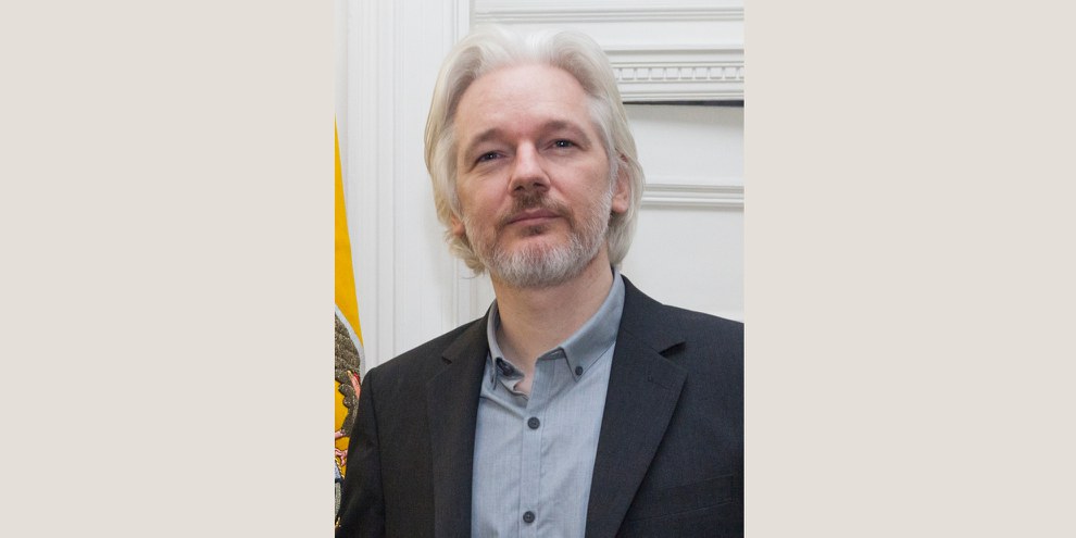 Julian Assange in einer Aufnahme von 2014 © David G Silvers CC