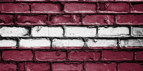 Symbolbild (nach Ablauf der Bildrechte vom Originalbild) / Flagge von Lettland © pixabay (David Peterson)