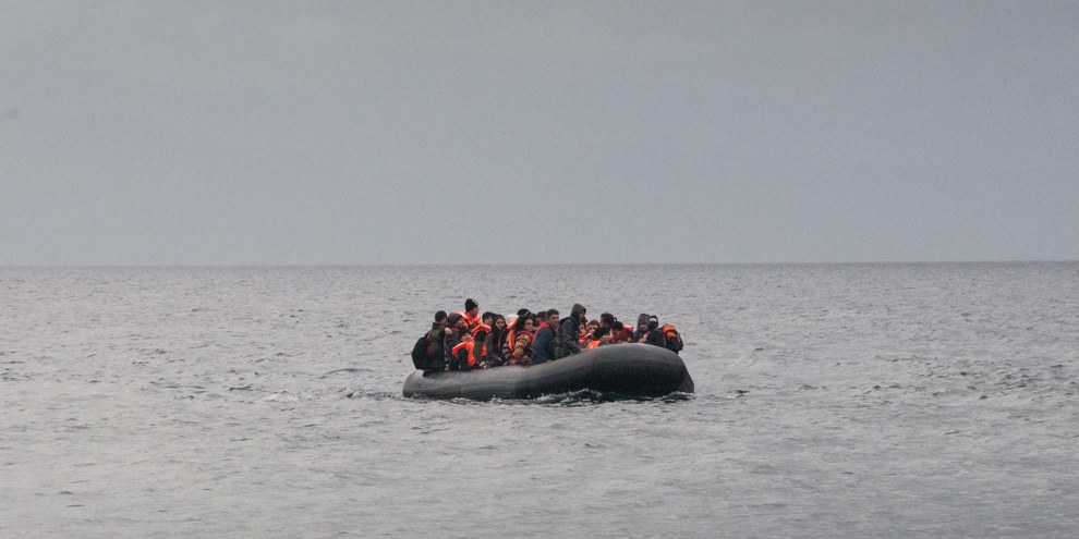 Geflüchtete auf dem gefährlichen Weg nach Griechenland.  © Amnesty International