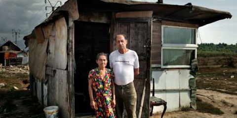 Roma Unterkunft und Zwangsräumungen in Rumänien, September 2011