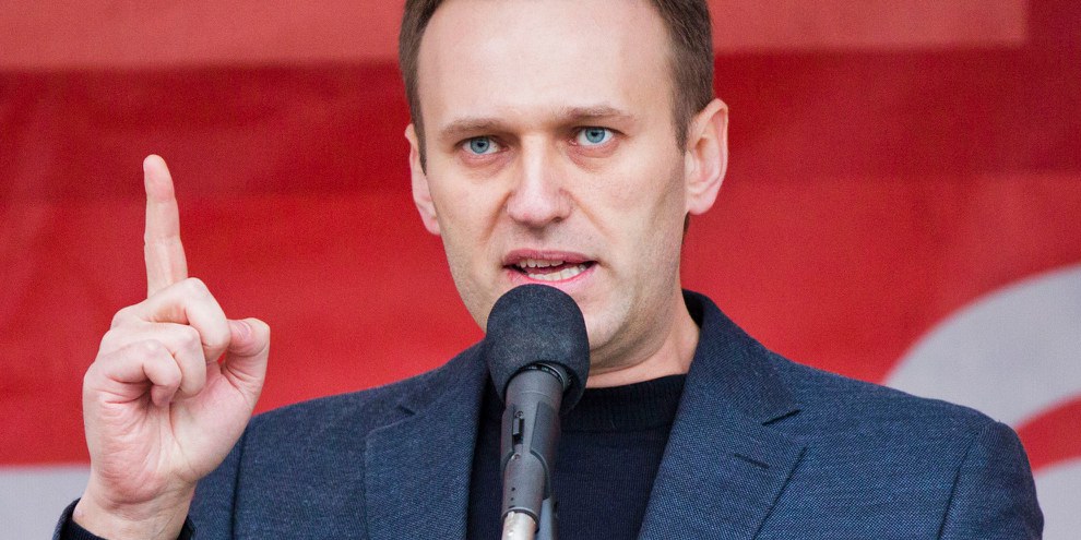 Alexei Nawalny wurde am 27. März zu 15 Tagen Gefängnis verurteilt, weil er die Proteste organisiert habe. © Evgeny Feldman / Novaya Gazeta / Wikicommons
