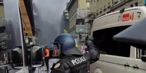 Ungerechtfertigter und exzessiver Einsatz von Polizeigewalt © Privat