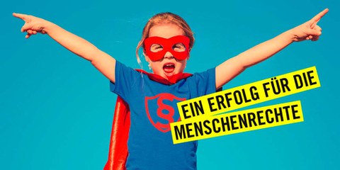 Schweizerinnen und Schweizer verteidigen die Menschenrechte