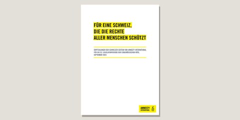 Die Menschenrechte müssen zum Mittelpunkt des politischen Handelns werden!