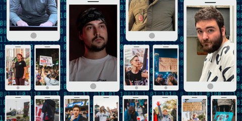 © Zusammengesetztes Bild, erstellt von Amnesty International unter Verwendung von Fotos bereitgestellt von SviĆe und Dragan Gmizic