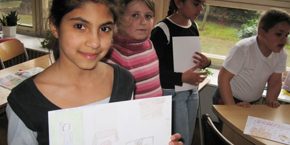 Romakinder in einer Schule der ostslowakischen Stadt Pavlovce nad Uhom. © AI