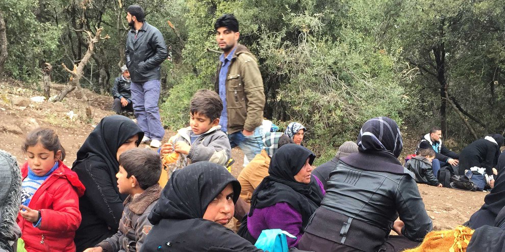 Bab al-Salam an der syrisch-türkischen Grenze, 11. Februar 2016 © Amnesty International