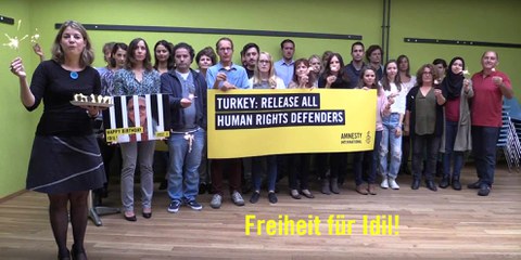 Amnesty Schweiz gratuliert Idil!