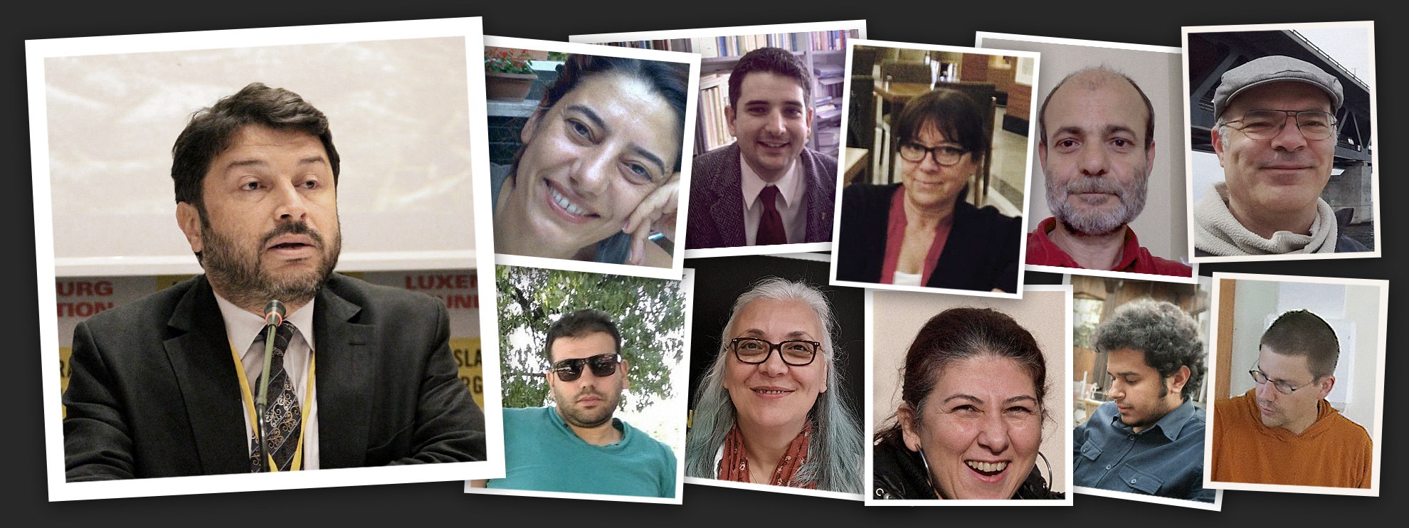 Taner Kiliç und die anderen verhafteten MenschenrechtsverteidigerInnen © Amnesty International