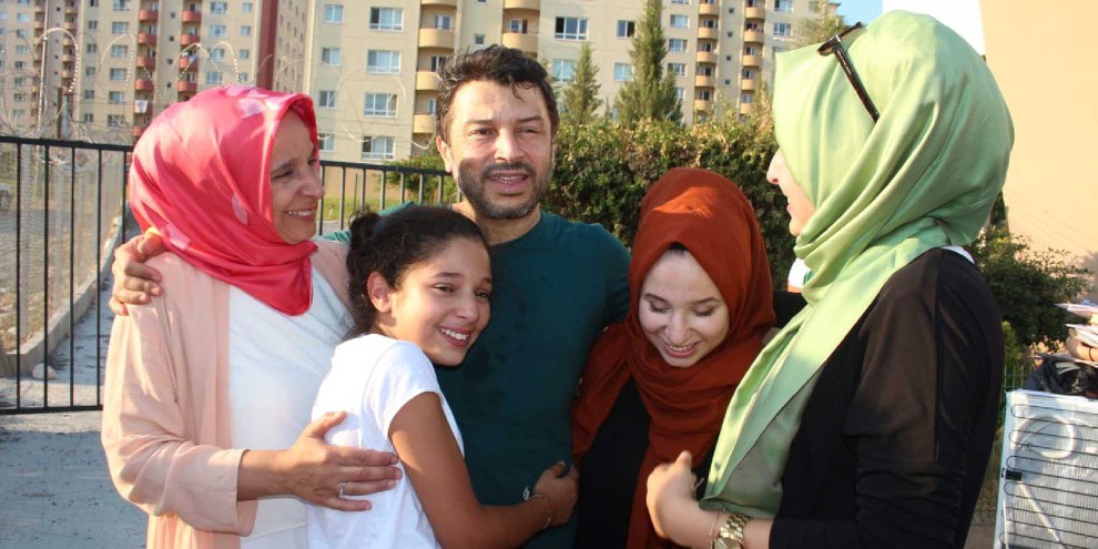 Taner Kılıç nach seiner Entlassung aus der Untersuchungshaft, 15. August 2018.