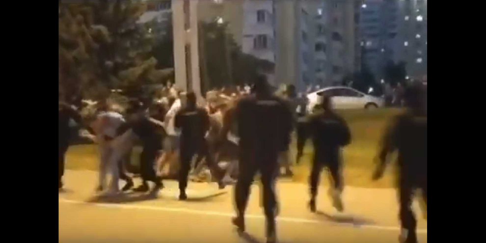 Polizeigewalt in Belarus