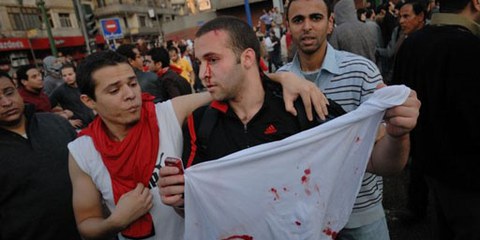 Demonstrierende in Kairo. © Demotix / Nour El Refai 