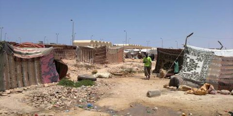 Flüchtlingscamp in Ägypten © AI