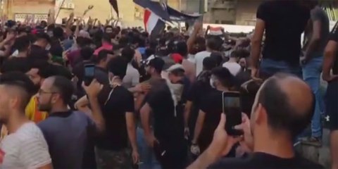 Scharfschützen gegen Demonstrationen im Irak