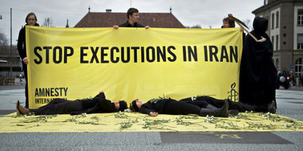 Amnesty-Aktion in Bern. © AI