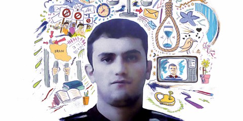 Auf der ganzen Welt mobilisierten sich Unterstützerinnen und Unterstützer und forderten die iranischen Behörden auf, Saman Naseem nicht hinzurichten. © AI