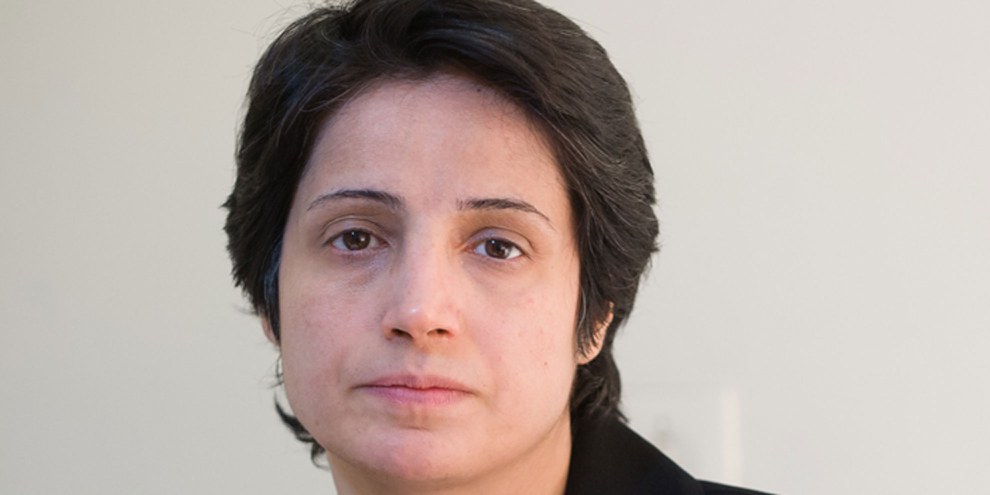 Nasrin Sotoudeh sitzt im Iran hinter Gittern. © Arash Ashourinia
