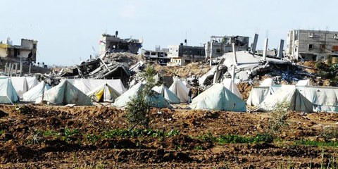 Zerstörte Häuser in Gaza 2009 © Amnesty International