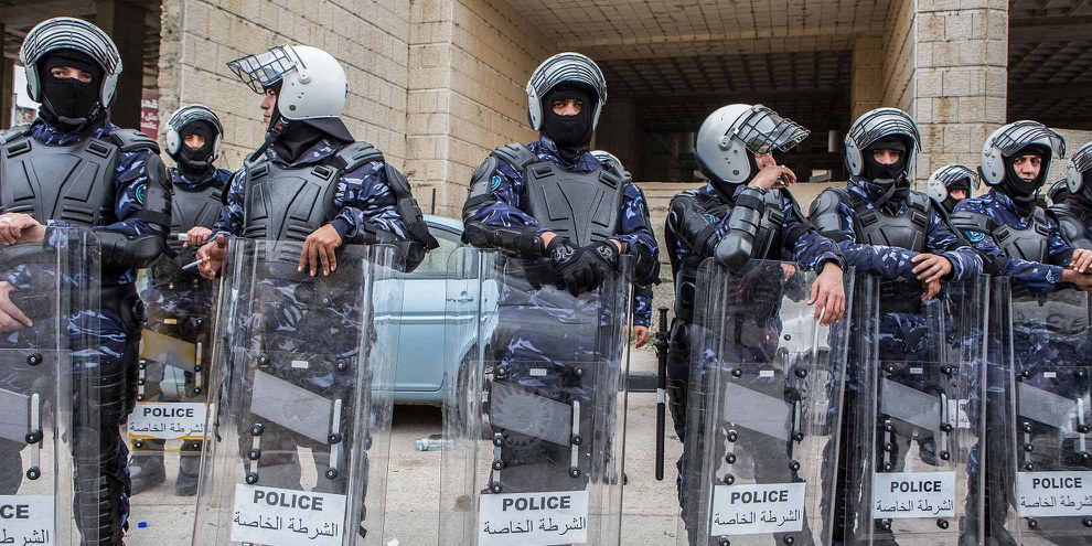 Sicherheitskräfte der palästinensischen Autonomiebehörde  © Edmée van Rijn