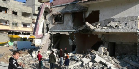 Raketenangriffe hatten bereits 2009 schwere Folgen für die Zivilbevölkerung. © AI