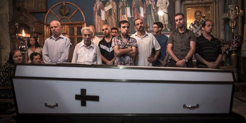 "Jedes einzelne dieser verlorenen Menschenleben ist eine Tragödie - egal ob Kinder, Babies, alte Menschen, Frauen oder Männer, egal ob in Gaza oder in Israel." © OLIVER WEIKEN / EPA